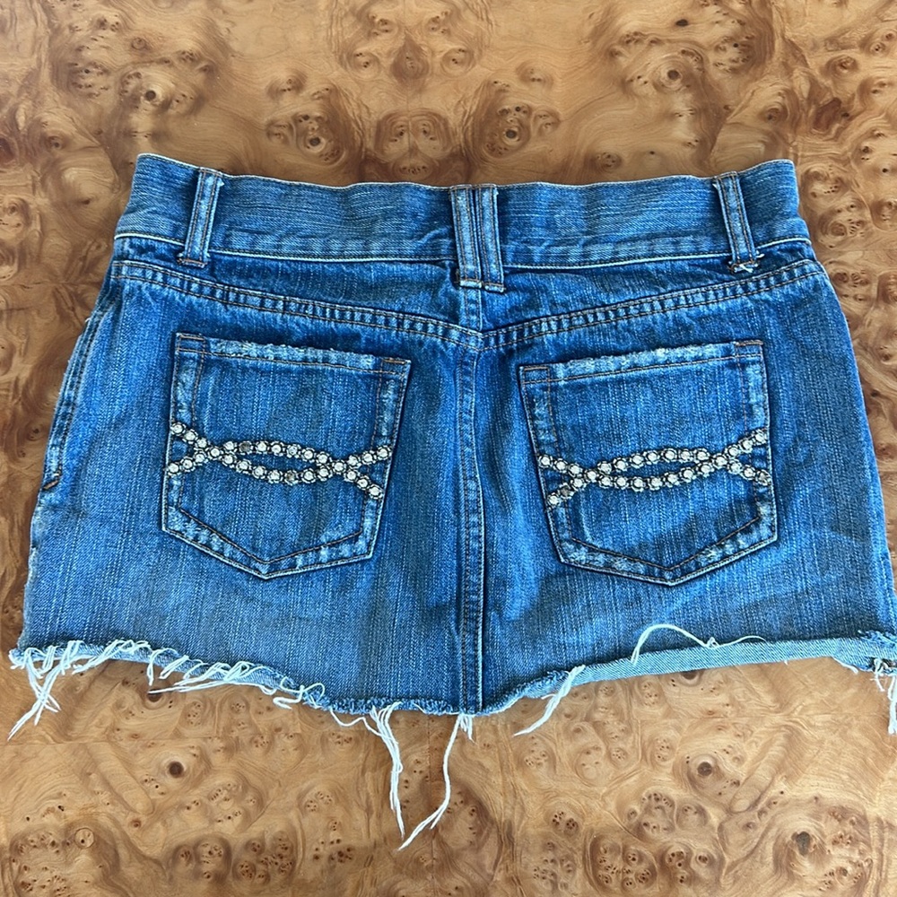 Abercrombie and fitch 2000s denim skirt